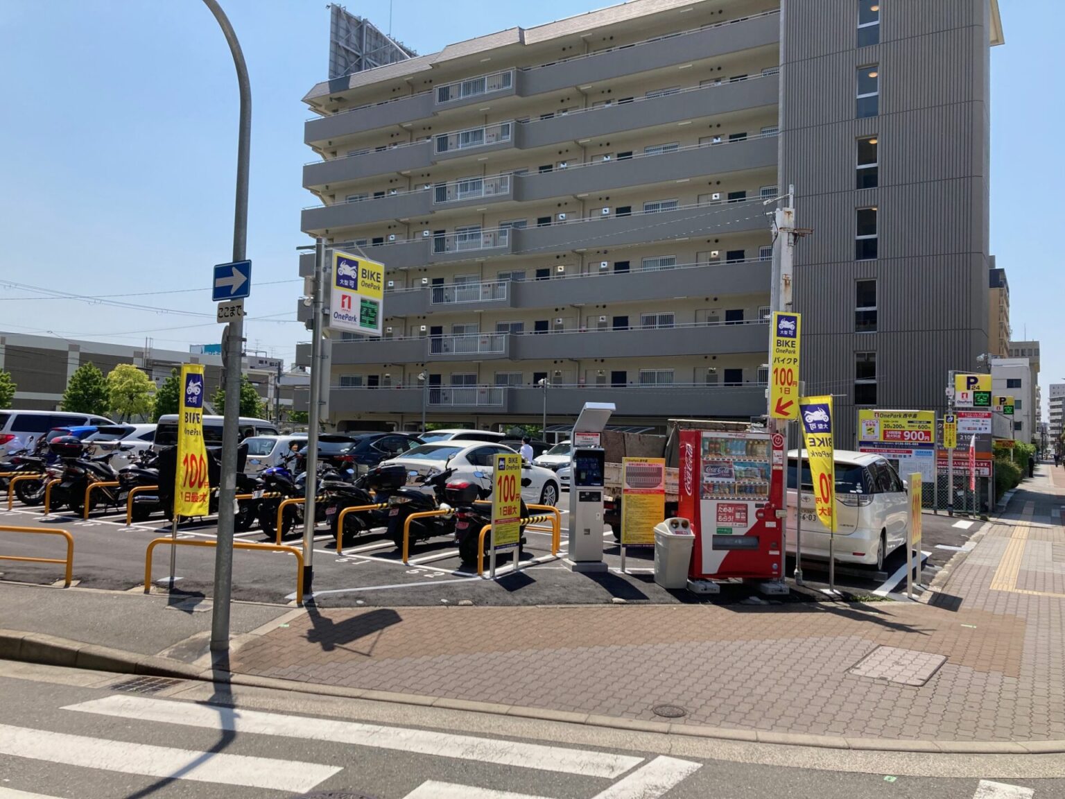 一括借り上げの経営方式のコインパーキング画像
