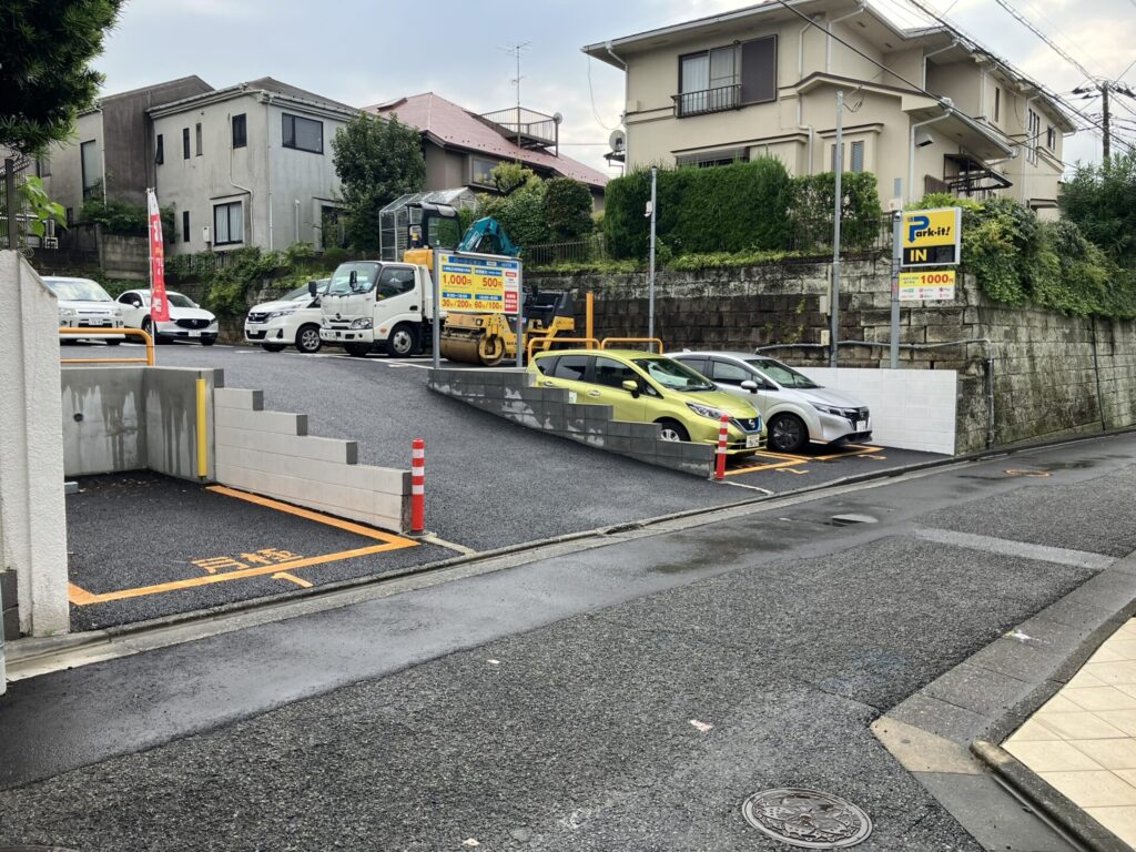 居住用に購入した土地を建築までの期間コインパーキングとして有効活用した例
